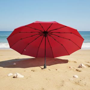 Parapluie pliable grand format, bon marché, en gros, 8 couleurs au choix, pour la protection solaire - Product Image 1
