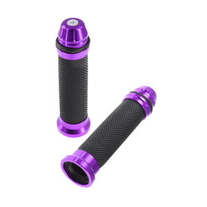 Poignées de moto en alliage d'aluminium CNC antidérapantes de qualité supérieure, poignées en caoutchouc pour moto avec différentes couleurs - Product Image 6