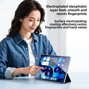 Protection d'écran en verre trempé anti-poussière pour <span class=keywords><strong>iPad</strong></span> 11 <span class=keywords><strong>Air</strong></span> 13, protection automatique contre les traces de doigts, HD, protection intégrale de l'écran - Product Image 3