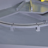 Scie à ruban industrielle manuelle pour moteur et moteur diesel, coupe à angle 45/60° pour métaux et fer