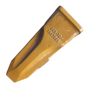205-70-19570 Chinese Manufacturer Excavator Rock Teeth Loader Backhoe Bucket Tooth For Komatsu Pc200