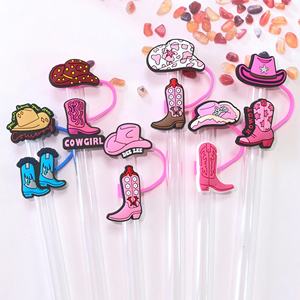 Venta al por mayor: Nuevos accesorios universales de goma suave de 10 mm de diámetro grande para sombreros de paja, serie rosa, adornos para popotes. - Product Image 1