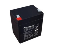 Batterie AGM à décharge profonde FP1250D 12V5Ah à faible autodécharge pour générateur solaire, camping-car, fauteuil roulant électrique, UPS, éclairage, voiturettes de golf