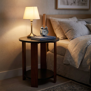 Wooden Coffee <b>Table</b> | Cocktail <b>Table</b> | Center <b>Table</b>/<b>End</b> <b>Table</b> for Living Room, Bedroom - Product Image 4