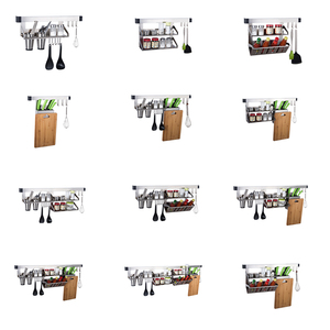 <span class=keywords><strong>Portaspezie</strong></span> da Cucina in <span class=keywords><strong>Acciaio</strong></span> <span class=keywords><strong>Inox</strong></span> 304, Scaffale per Cucina - Product Image 5