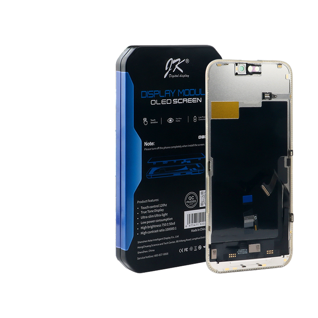 Jk OLED Touch Screen Digitizer Replacement 120Hz with Frame for 17 Pro Max Smart Phone Repair 3 Year Warranty
