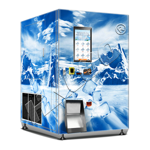 Haloo Vending <strong>Machine</strong> <strong>Supplier</strong> Outdoor Big Capacity Ice Cube Vending <strong>Machine</strong> Automatic Ice Vending <strong>Machine</strong> With <strong>Auto</strong> Bagging - Product Image 4
