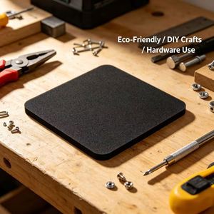 Non Toxic Eco Friendly Black EVA <b>Foam</b> Pad, Flexible <b>Craft</b> Spacer for Handmade DIY <b>Crafts</b> and Hardware Parts Assembly - Product Image 3