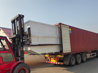 Fabricants professionnels 2-18 verges Skip Bin Poubelles Conteneur de déchets Benne à ordures en métal Skip Bin Container