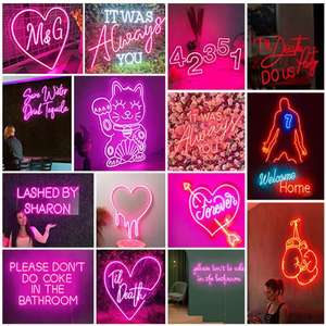 Winbo veux-tu m'épouser enseigne au néon pour proposition romantique décoration de mariage enseignes LED à intensité variable personnalisées en acrylique logo néons - Product Image 2