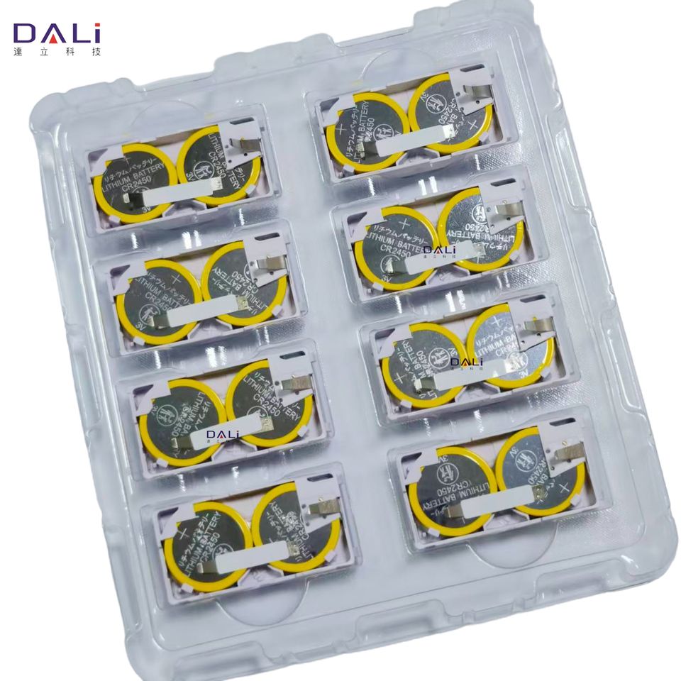 Wholesale 3V Lithium Battery CR2450 600mAh Button Battery for Hanshow ...