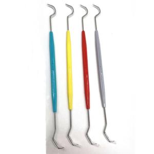 Sonda Dentale Sterile Monouso in Acciaio Inossidabile Tipo Explorer con Punte Angolate per Rilevamento Efficiente del Tartaro nelle Regioni Molari, 17cm, Classe - Product Image 2