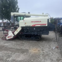 Moissonneuse-batteuse mondiale pour céréales (maïs, riz, blé, sorgho, millet, soja) avec moteur 118 CV et batteuse à tambour à flux axial