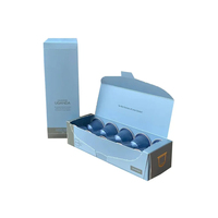 Boîte d'emballage pour capsules de café imprimées sur mesure, écologiques, directement de l'usine, avec bande perforée pour capsules Nespresso