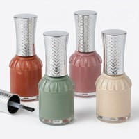 Vernis à ongles professionnel en gel 14 ml, fournitures pour salon, échantillons gratuits, design unique, vernis à ongles en gel, flacons en verre, OEM, étiquette privée