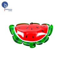 Ballons en feuille auto-gonflants de la série Fruits, jouets pour enfants pour la décoration de gâteaux de fête, comprend pastèque, banane, ananas pour Noël