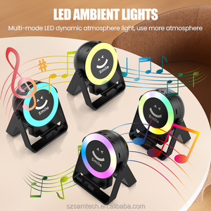 Support de téléphone à induction automatique avec haut-parleur RGB, support de téléphone multifonctionnel réglable avec son surround pour la maison, le bureau et le bureau à domicile - Product Image 5