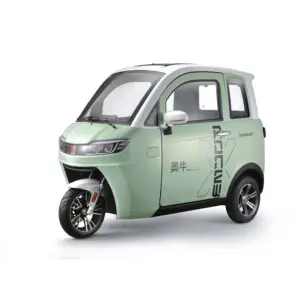 Лидер продаж, трехколесный электрический автомобиль для взрослых, маленький и комфортный автомобиль для многократного использования