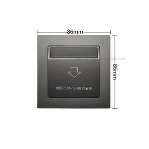 호텔 에너지 RFID 카드 스위치 소켓 내구성 방수 및 전원 스위치 스마트 절전 키 카드 스위치 호텔용 - Product Image 5