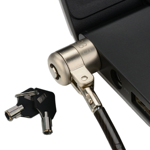 Cable de Seguridad Antirrobo para Portátil de Aleación de Zinc y Acero de 200 mm de Largo y 5 mm de Diámetro para Protección de Computadoras Portátiles - Product Image 2