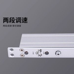 Kaishengxi Ferme-porte ultra-fin dissimulé à vitesse réglable 85 kg pour entrée d'hôtel, rebond hydraulique, réinitialisation automatique cachée - Product Image 3