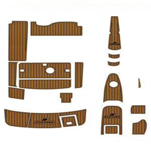 Suelo de Madera de Teca EVA Moderno para Yates Four Winns 248 Vista 2004, Venta Caliente, Instalación con Clic, para Jardín, Exterior, EBay - Product Image 1