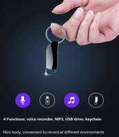 Mini enregistreur vocal 192 Kbps Enregistrement HD Garantie 12 mois Enregistreur vocal numérique pour conférences