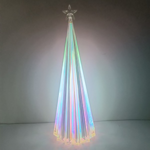 Mới lạ giáng sinh trang trí nội thất LED lãng mạn Cây giáng sinh với Ngôi Sao Pet Illusions tương tác hình thoi Cây giáng sinh đèn - Product Image 1