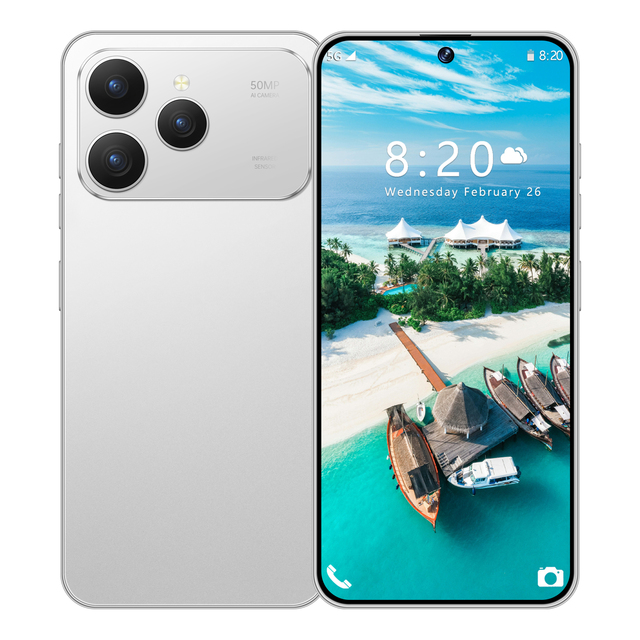 Spark 40 Pro 7.3inch HD+ Large Screen Smartphone (1440*3040): 5G, 8 Gen3 & 16GB+1TB Storage Cheap mobile phones