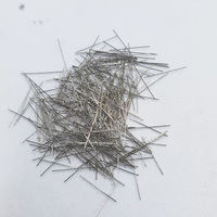Fibra de Acero Inoxidable para Hormigón UHPC, Resistente a la Corrosión, Duradera, Alta Resistencia a la Tracción 2200MPa, Decoración, Techos, Prefabricados