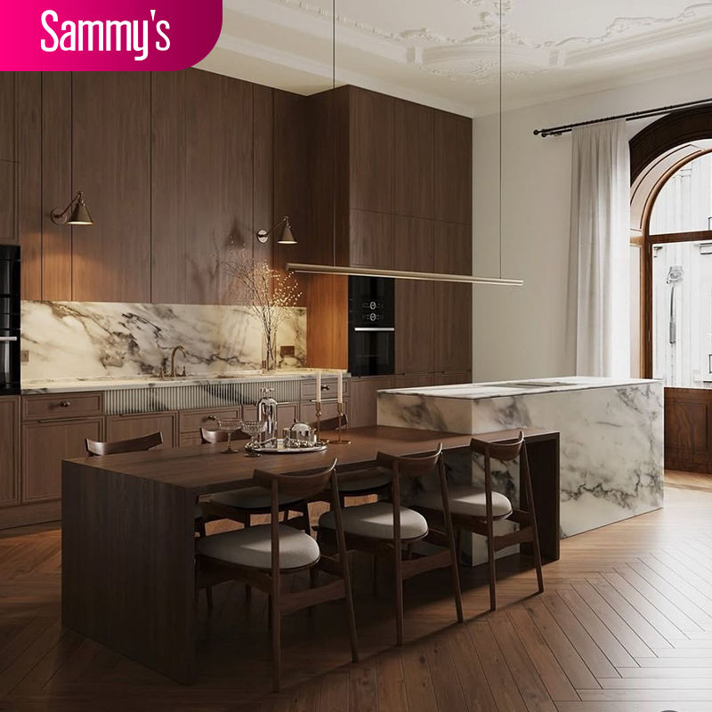 Meubles de cuisine de style américain