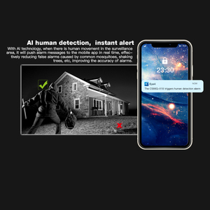 <span class=keywords><strong>Vstarcam</strong></span> กล้องเฝ้าระวังความปลอดภัยและเสียงสองทางสำหรับกลางแจ้งกล้อง <span class=keywords><strong>IP</strong></span> ซูม18X HD 4MP ใน CS66Q กันน้ำ - Product Image 5