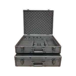 Universal Hard Carrying Case with Premium Foam Protects Electronics Tools Cameras and Testing Equipment