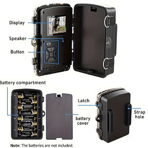 Hochauflösende Infrarot-Nachtsicht-Wildkamera mit Bewegungserkennung zur Wildtier- & Tierbeobachtung für die Jagd - Product Image 3