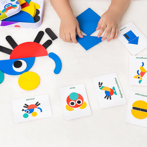 Forme di Apprendimento in età prescolare Di <span class=keywords><strong>Puzzle</strong></span> Giocattoli Educativi Montessori Di Legno Blocchi Del Modello di <span class=keywords><strong>Puzzle</strong></span> Di <span class=keywords><strong>Puzzle</strong></span> - Product Image 2
