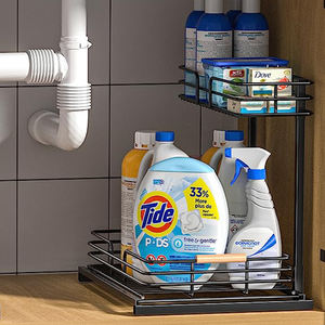 Nouvelle mode étagère à épices coulissante armoires de cuisine <span class=keywords><strong>panier</strong></span> accessoires organisateur tiroirs d'angle étagère - Product Image 2