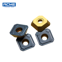 Plaquettes de fraisage indexables en carbure de tungstène 419N-1405M-PM pour le traitement de l'acier allié et de l'acier dur – Vente directe usine