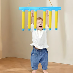 Zenidoo Kid Reflex Drop Sticks Challenge Game, jeu de coordination œil-main, entraînement de la réaction, vitesse réglable, jouet en plastique rechargeable - Product Image 5