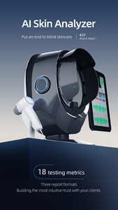 Mengenrabatt: Kommerzieller KI-gestützter Hauttester in Schwarz mit Körperanalyse und Hautscanner für den Heim- und Gewerbegebrauch - Product Image 3