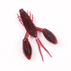 Selco nouvelle pêche en plastique souple Craw appât réaliste écrevisse forme <span class=keywords><strong>leurre</strong></span> <span class=keywords><strong>pour</strong></span> bar et poisson prédateur - Product Image 2