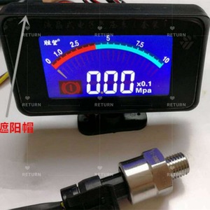 Medidor Digital de Presión de Neumáticos Hanwen 12V 24V Universal para Auto y Camión con Pantalla Individual y Alarma - Product Image 5