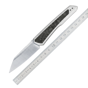 Cuchillo de Bolsillo Plegable HL con Mango de Aleación de Aluminio y Hoja 8CR13 Mov, Tipo Reverse Tonto, para Supervivencia al Aire Libre, Táctico, Camping, Herramienta EDC, DIY, OEM - Product Image 2