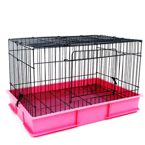 Factory Direct Sales Rectangular Metal Wire Rabbit Cage
