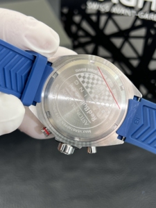 Orologio da Uomo di Lusso Seiko 2026 di Alta Qualità, al Quarzo, in <span class=keywords><strong>Acciaio</strong></span> Inossidabile, con Vetro Zaffiro, Cronografo, Cinturino in Gomma, Resistente all'Acqua - Product Image 4