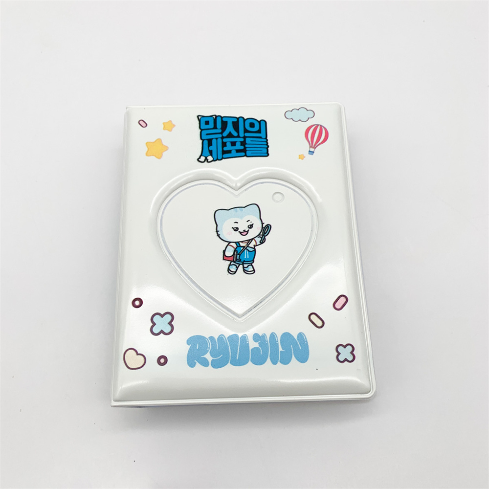 Kpop ITZY TWINZY Cute Cartoon Card Binders for Photocard Holder