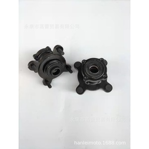 ATV/<b>Go</b>-<b>kart</b> Small Bull Front <b>Wheel</b> Disc Brake Swivel Hub Mount Four-Hole Flange with Modification Parts for UTV <b>Wheels</b> - Product Image 4