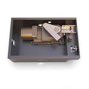 <span class=keywords><strong>Moteur</strong></span> de porte battante automatique robuste de 500kg, design moderne, largeur de 3.5m pour les cours extérieures, les villas, l'opérateur de porte inclus - Product Image 4