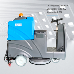 Hochleistungs-Bodenreinigungsmaschine mit großem Wassertank, kleine, wirtschaftliche Aufsitz-Scheuersaugmaschine - Product Image 3