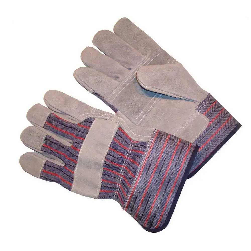 Welding Work Gloves Free Sample High Quality white cotton work glove Quality Materials