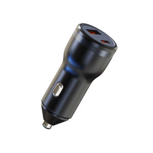 Usine 48W USB Type C chargeur de voiture rapide 2 ports PD30W QC3.0 adaptateur de charge rapide pour iPhone Xiaomi Samsung <span class=keywords><strong>Huawei</strong></span> - Product Image 1